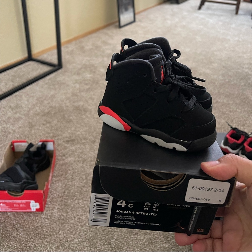 4c toddler air Jordan infrared 6s